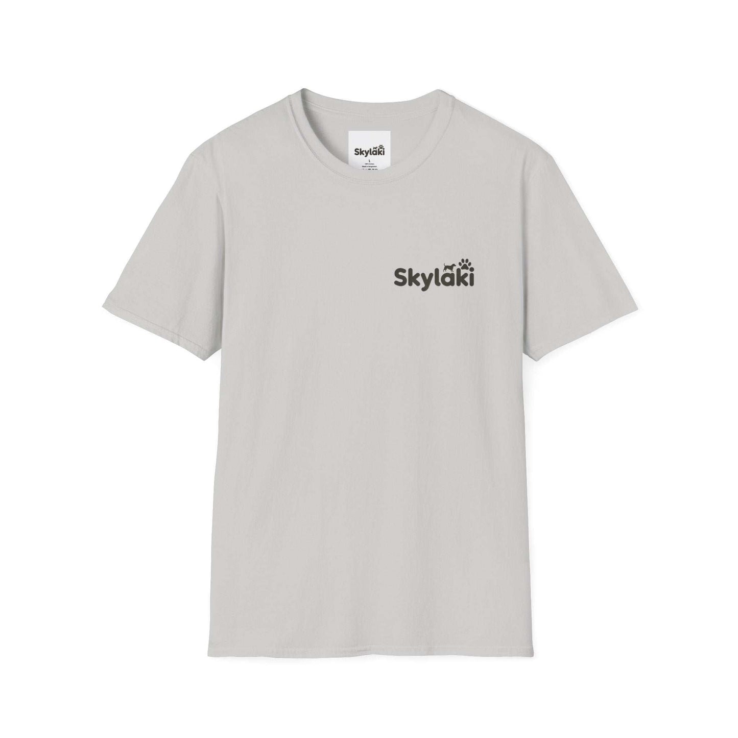 Unisex Softstyle T-Shirt in minimalist design, featuring crew neckline and classic fit suitable for casual everyday wear.