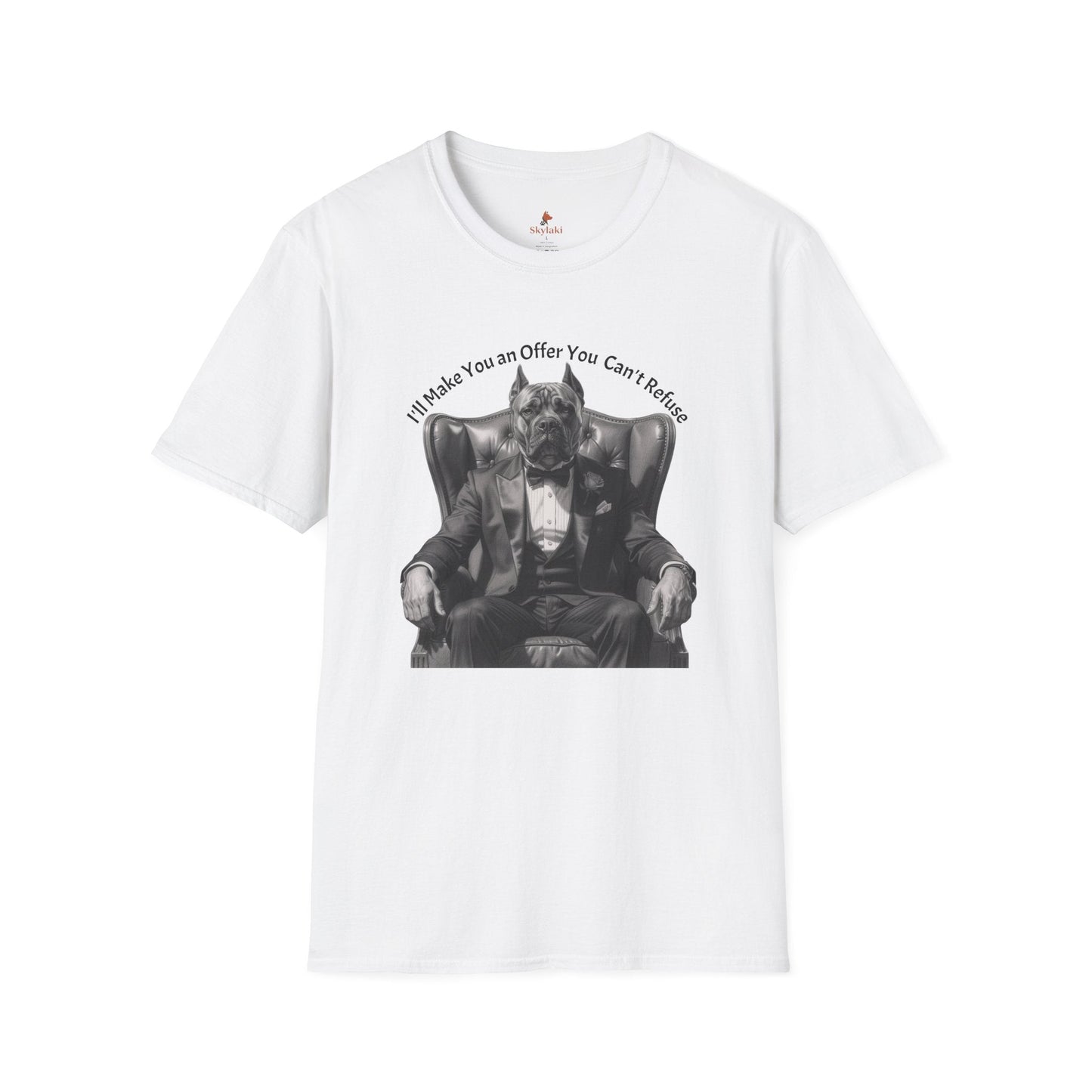 Dogfather T Shirt "Make Me an Offer I Can't Refuse" Graphic Tee