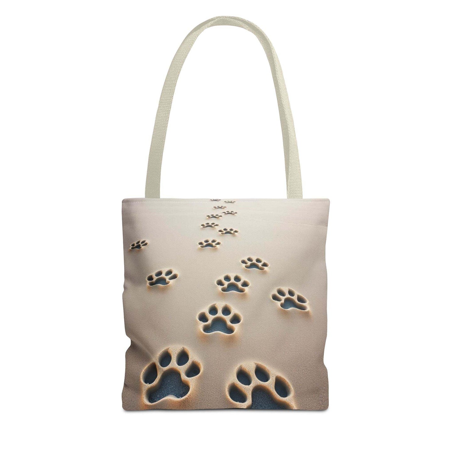 Paw Print Tote Bag with Handles - Stylish Gift for Pet Lovers