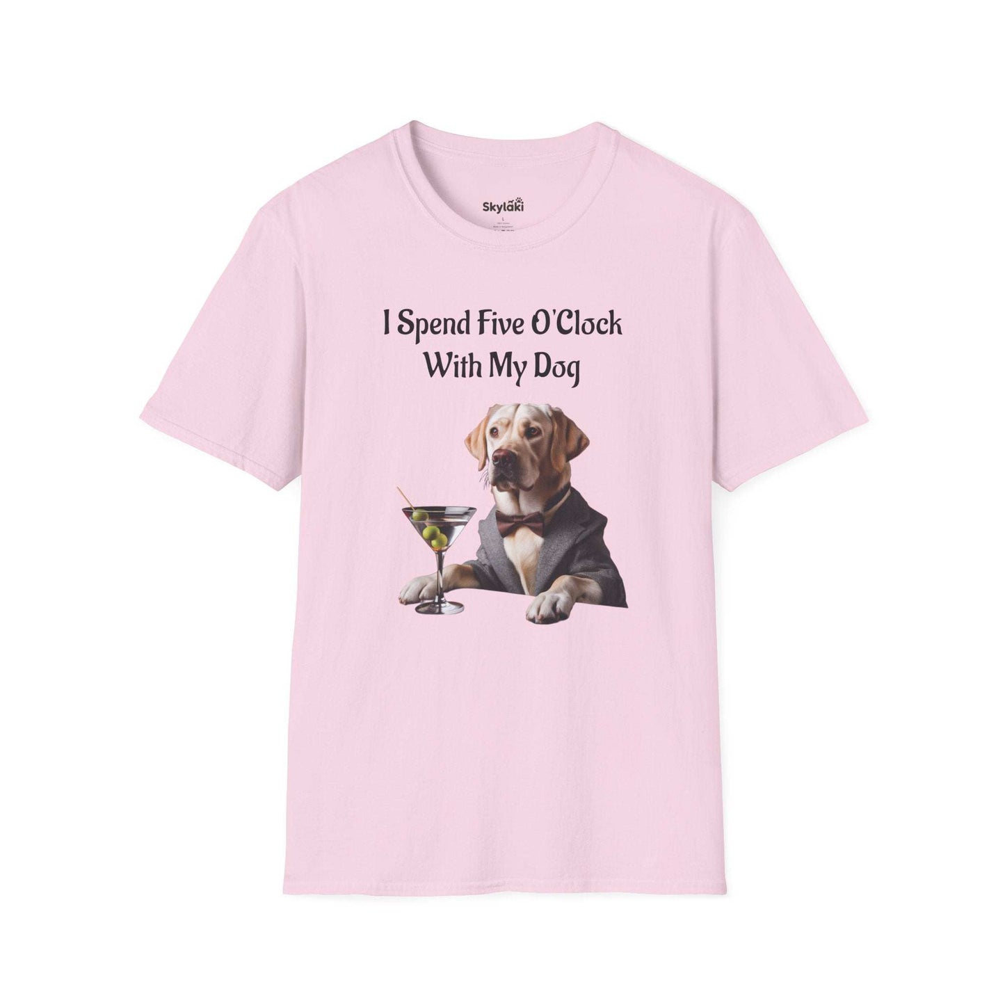 Five O'clock T-Shirt for Dog Lovers – Funny & Cozy