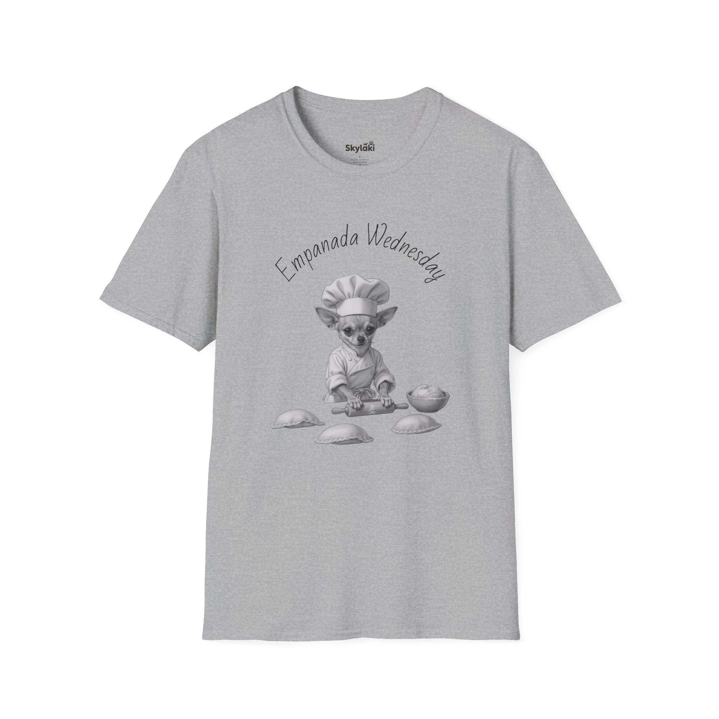Empanada Wednesday T-Shirt — Cute Dog Chef Graphic Tee