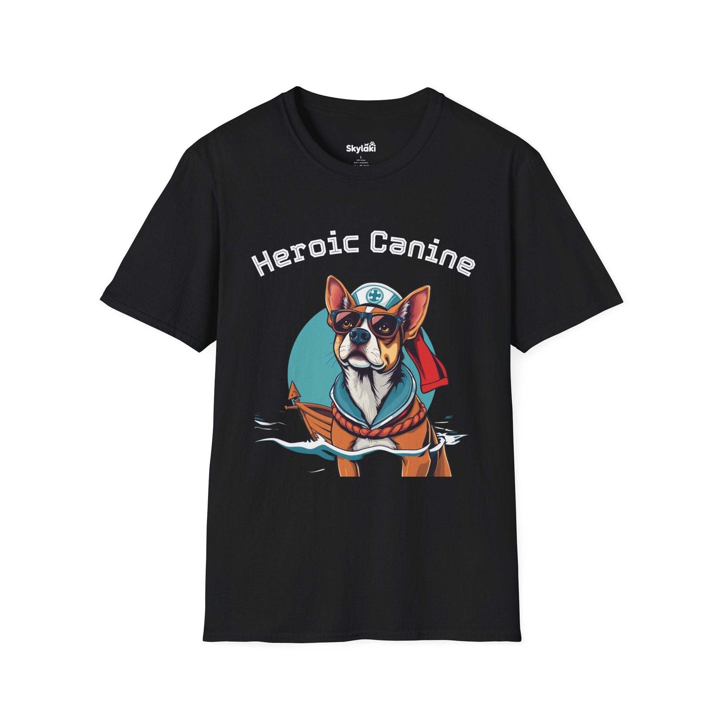 Hero Dog T-Shirt - Funny Pet Shirt, Summer Outfit Gift
