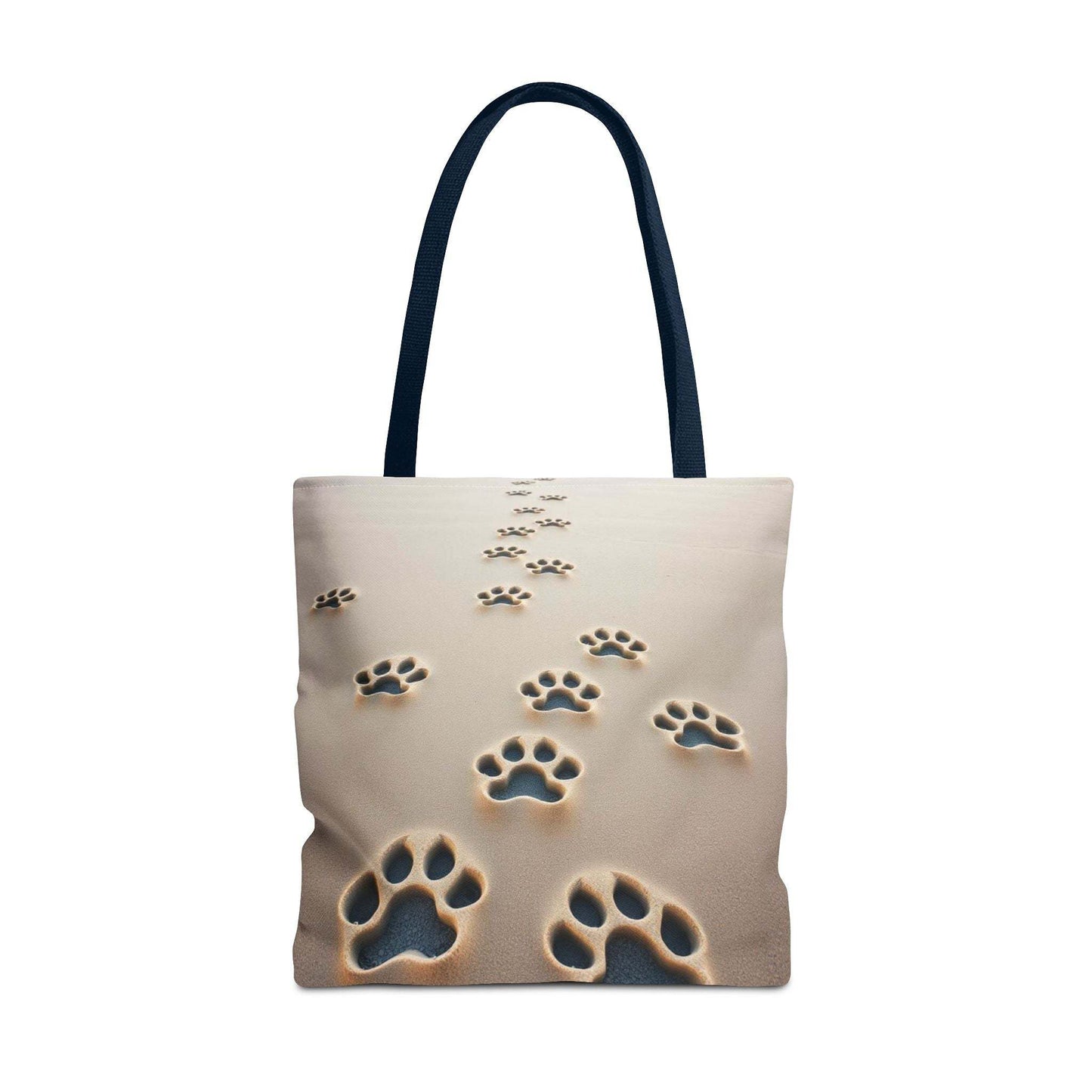 Paw Print Tote Bag for Pet Lovers and Outdoor Enthusiasts