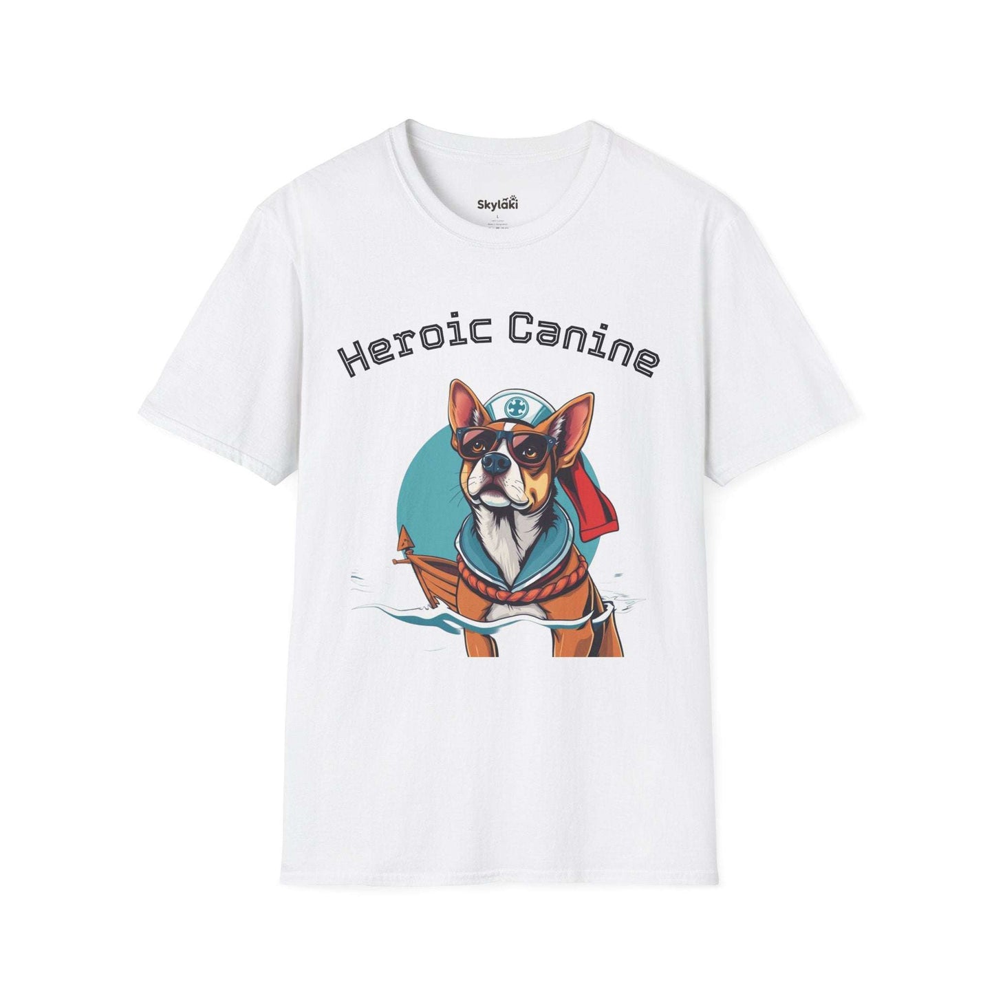 Hero Dog T-Shirt - Funny Pet Shirt, Summer Outfit Gift