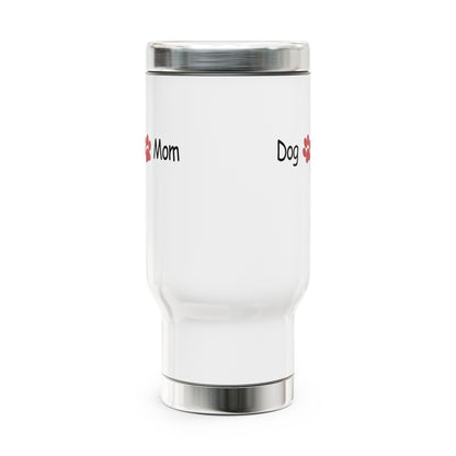 Stainless Steel Travel Mug with Handle, 14oz