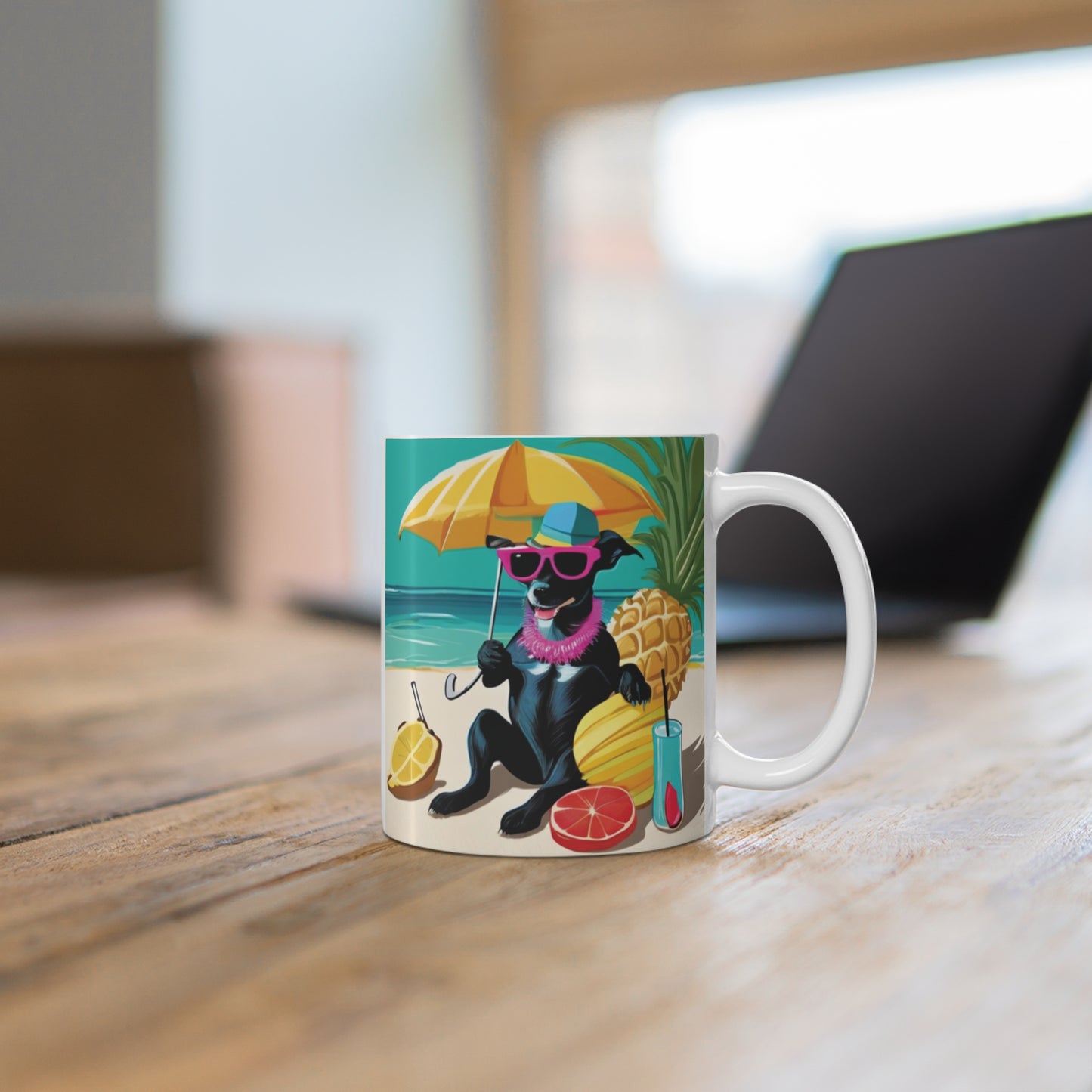 Tropical Pup Mug 11oz