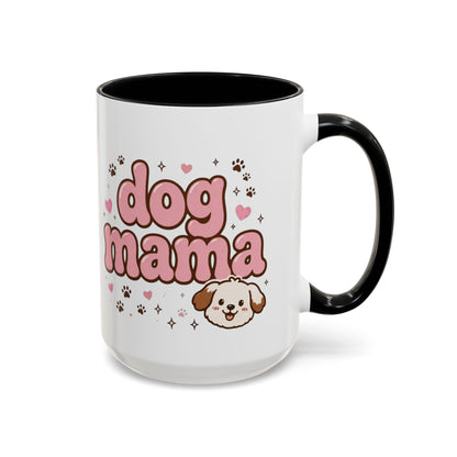 Dog Mama Mug - Dog Mom Coffee Mug for Dog Lovers Skylaki Design