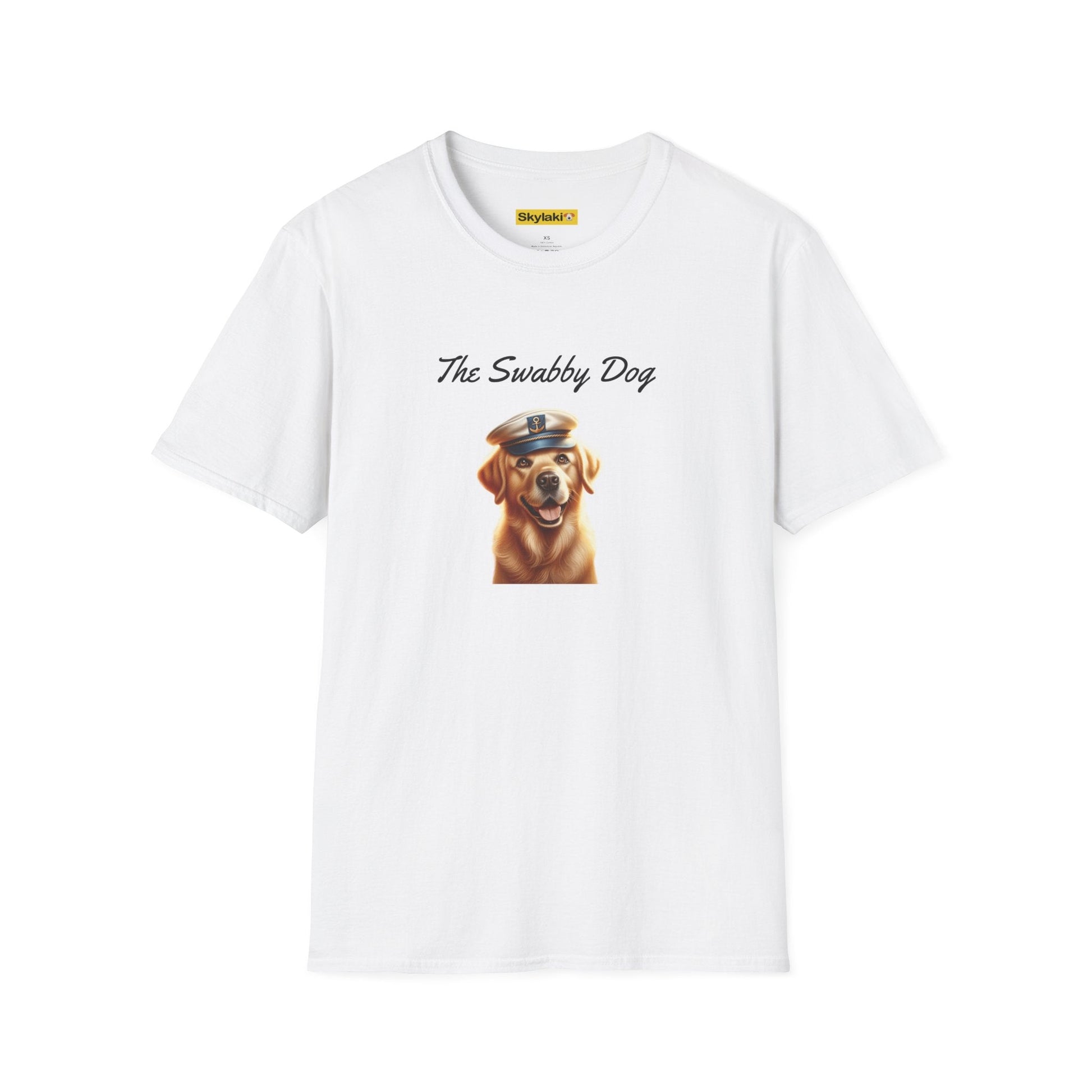 The Swabby Dog T-Shirt Unisex Made in America Soft Style High Quality Fabric