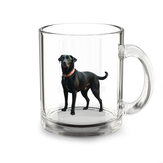 Glass Mug for Dog lovers - Custom Design 10oz Mug Fun Design