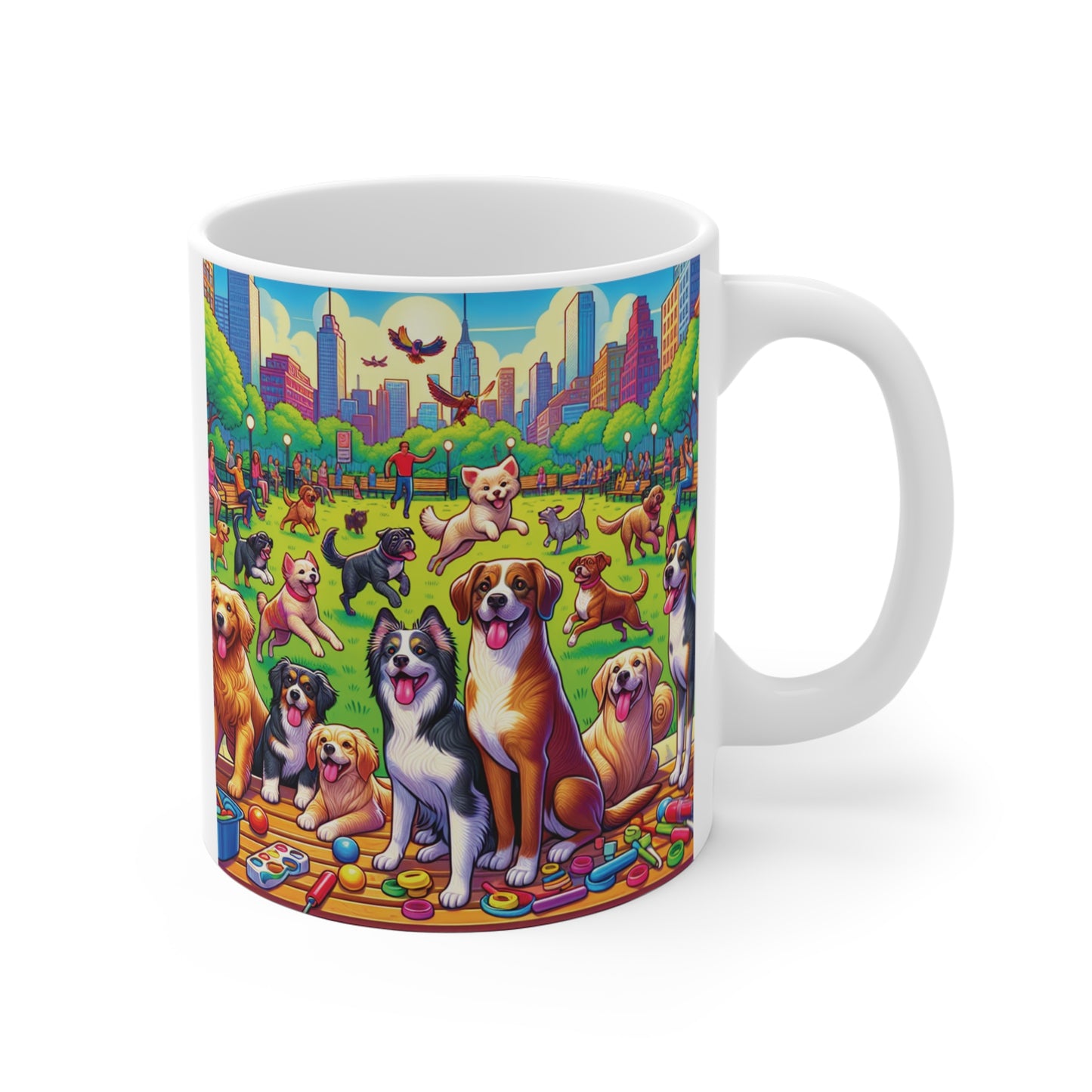 Dogs in The Park Mug 11oz