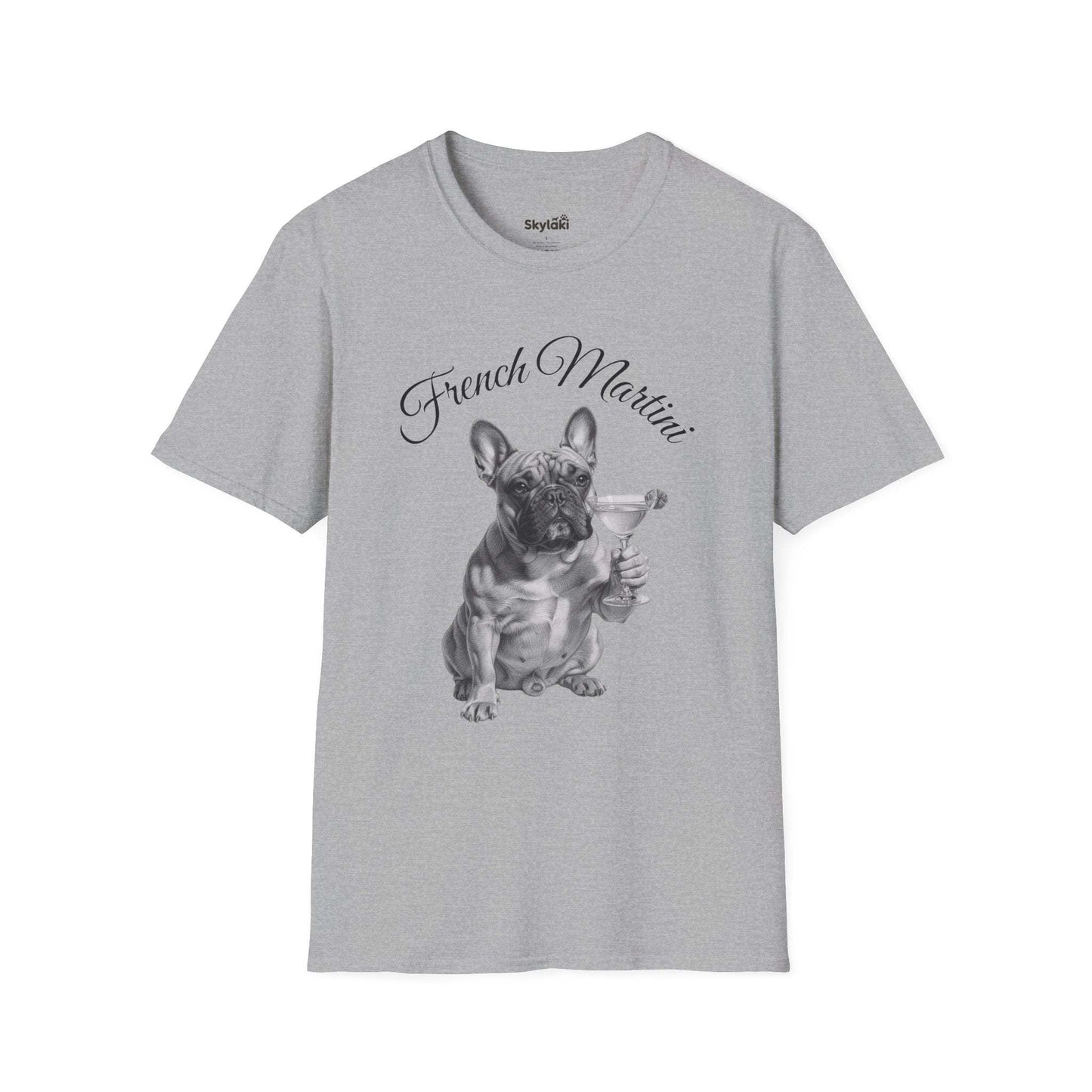 Unisex Soft Style T Shirt | French Martini Design Comfort