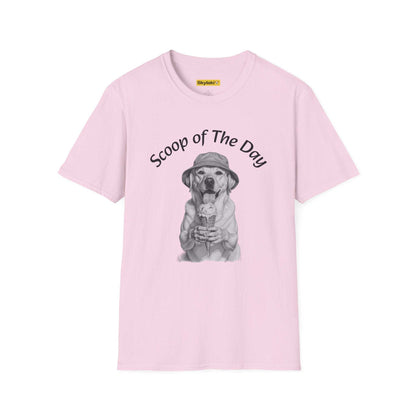 Ice Cream Pup Unisex T-Shirt - Soft and High Quality Tee