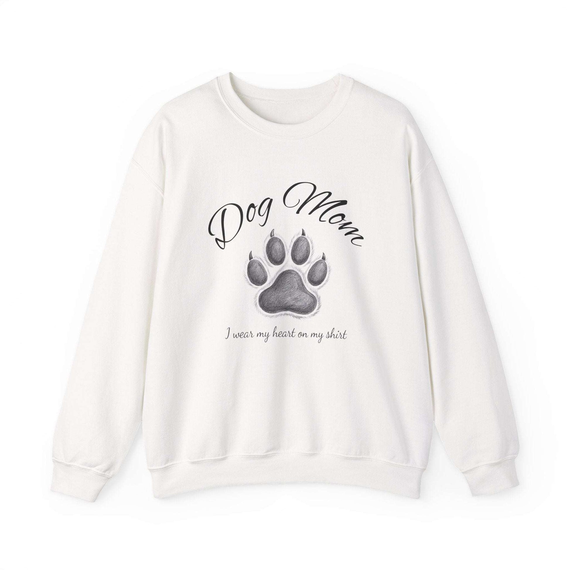 Dog Mom Sweatshirt Unisex Heavy Blend High Quality Fabric
