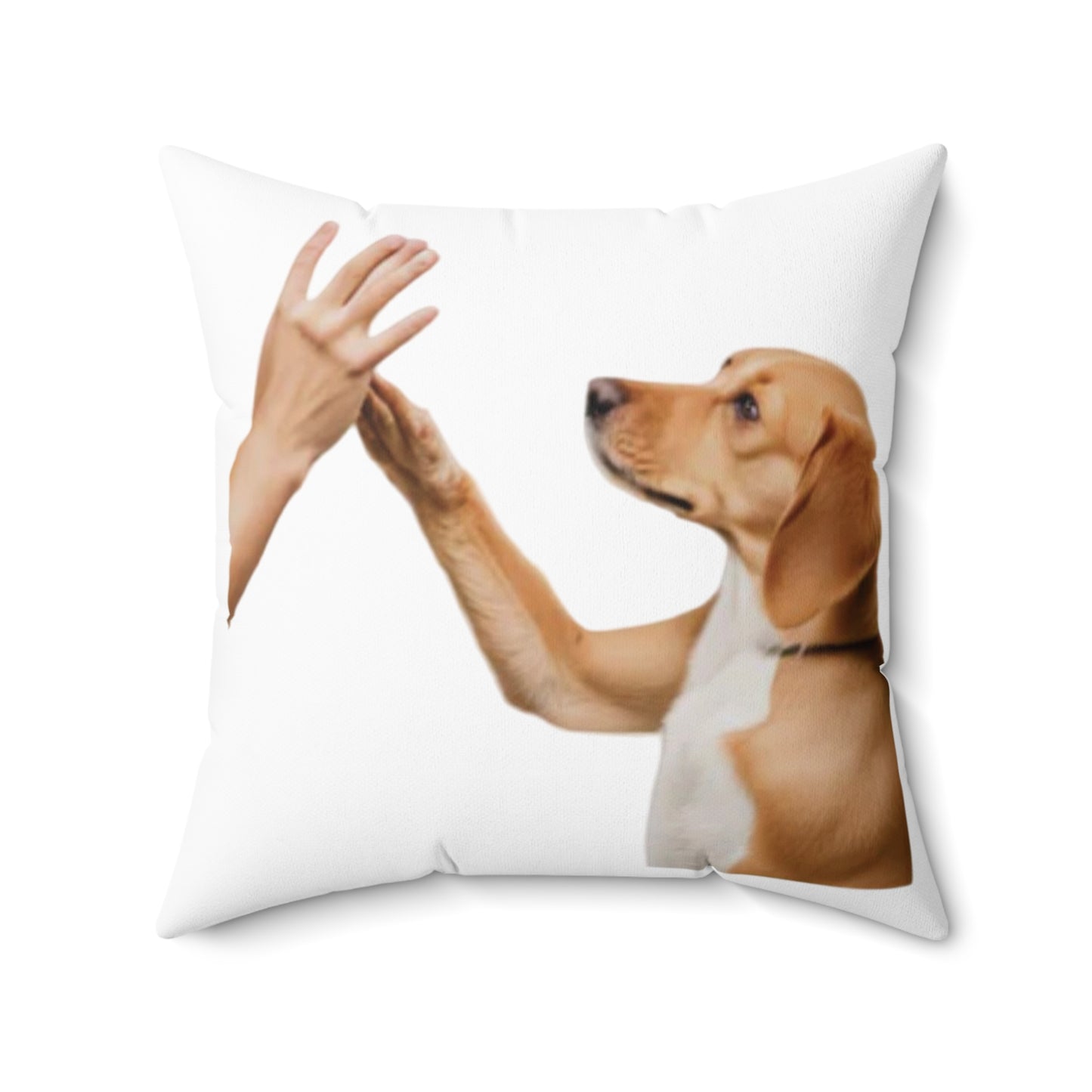 High Five Spun Polyester Square Pillow