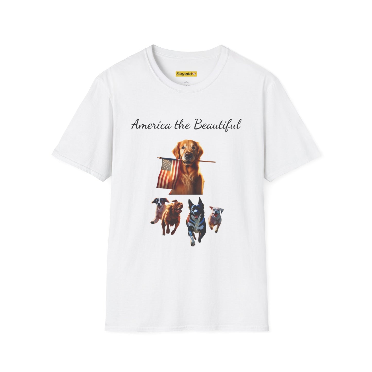 America the Beautiful Unisex Softstyle T-Shirt