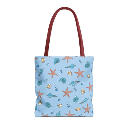 Seashell Pattern Tote Bag