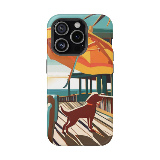 Boardwalk Dog Magnetic Phone Tough Cases