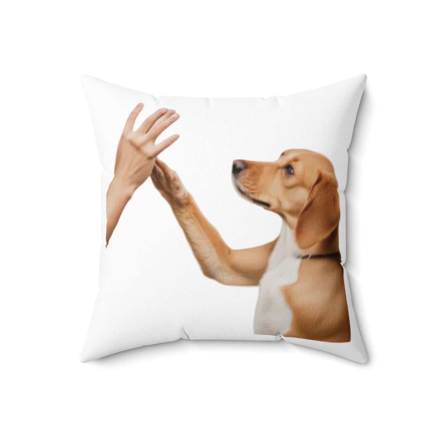 High Five Spun Polyester Square Pillow