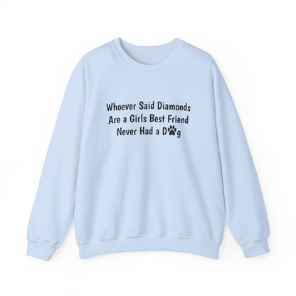 Diamond girl Unisex Heavy Blend™ Crewneck Sweatshirt