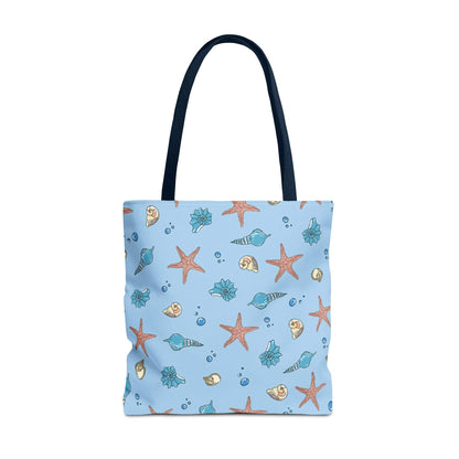 Seashell Pattern Tote Bag