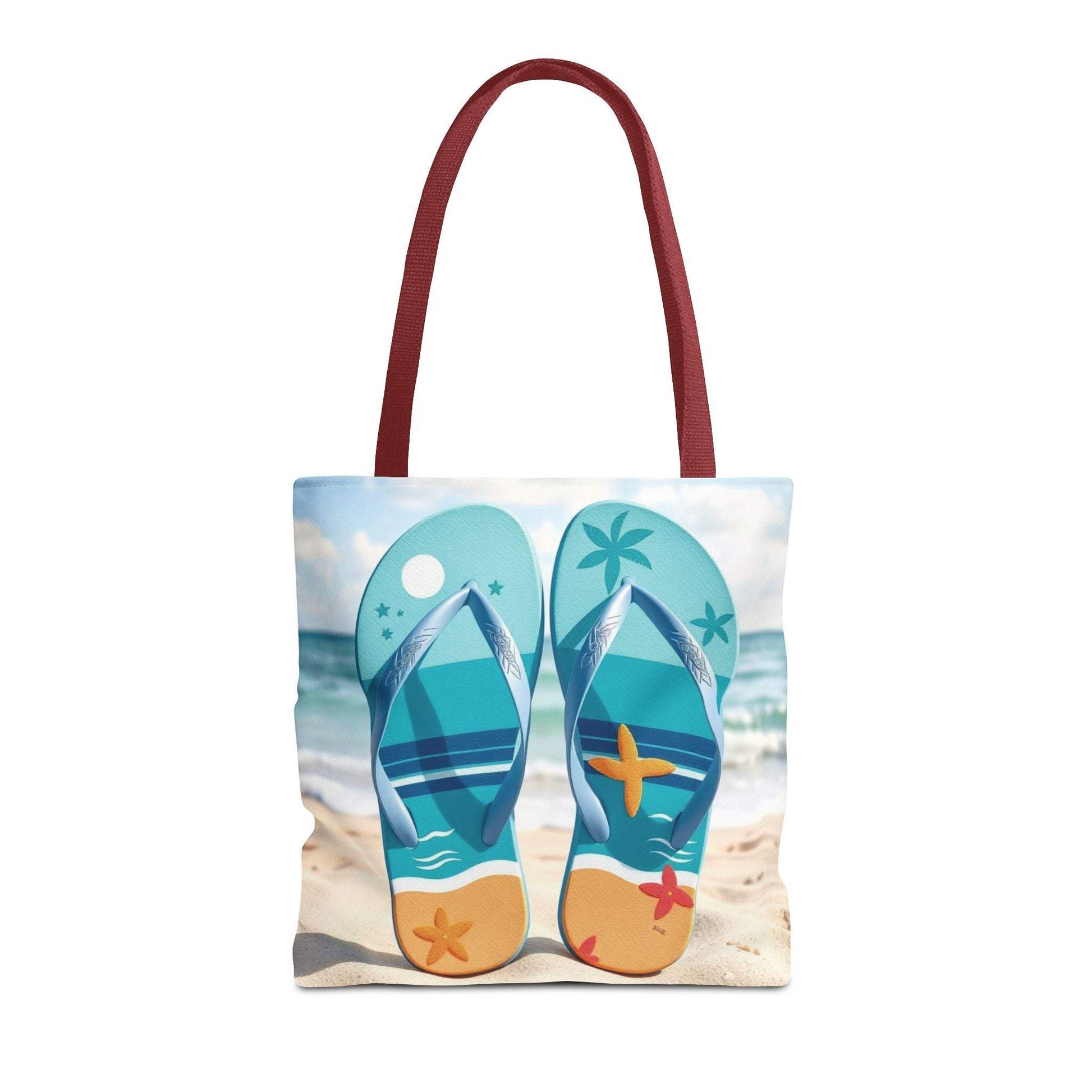 Flip Flop Tote - Perfect Beach Vibes & Summer Style Bag