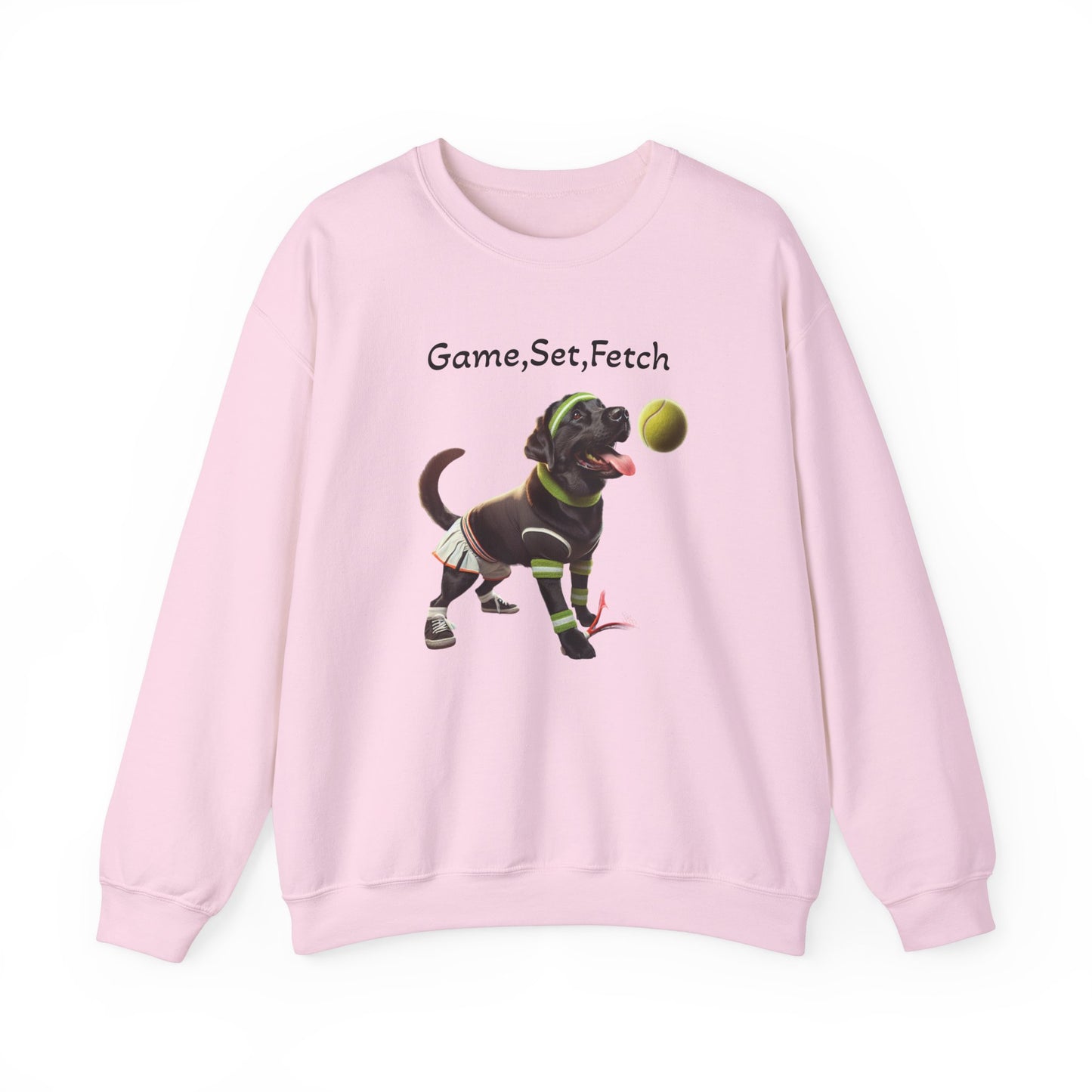 Tennis Dog Unisex Heavy Blend™ Crewneck Sweatshirt