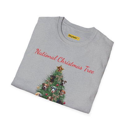 National Christmas Tree Unisex Softstyle T-Shirt