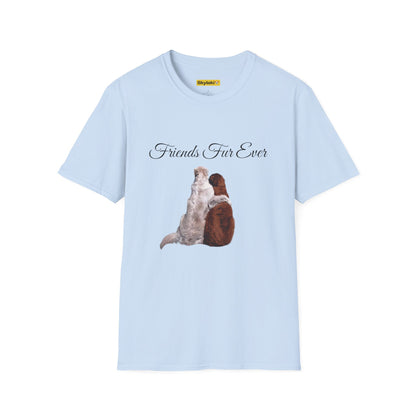 Friends Fur Ever Unisex Soft style T-Shirt