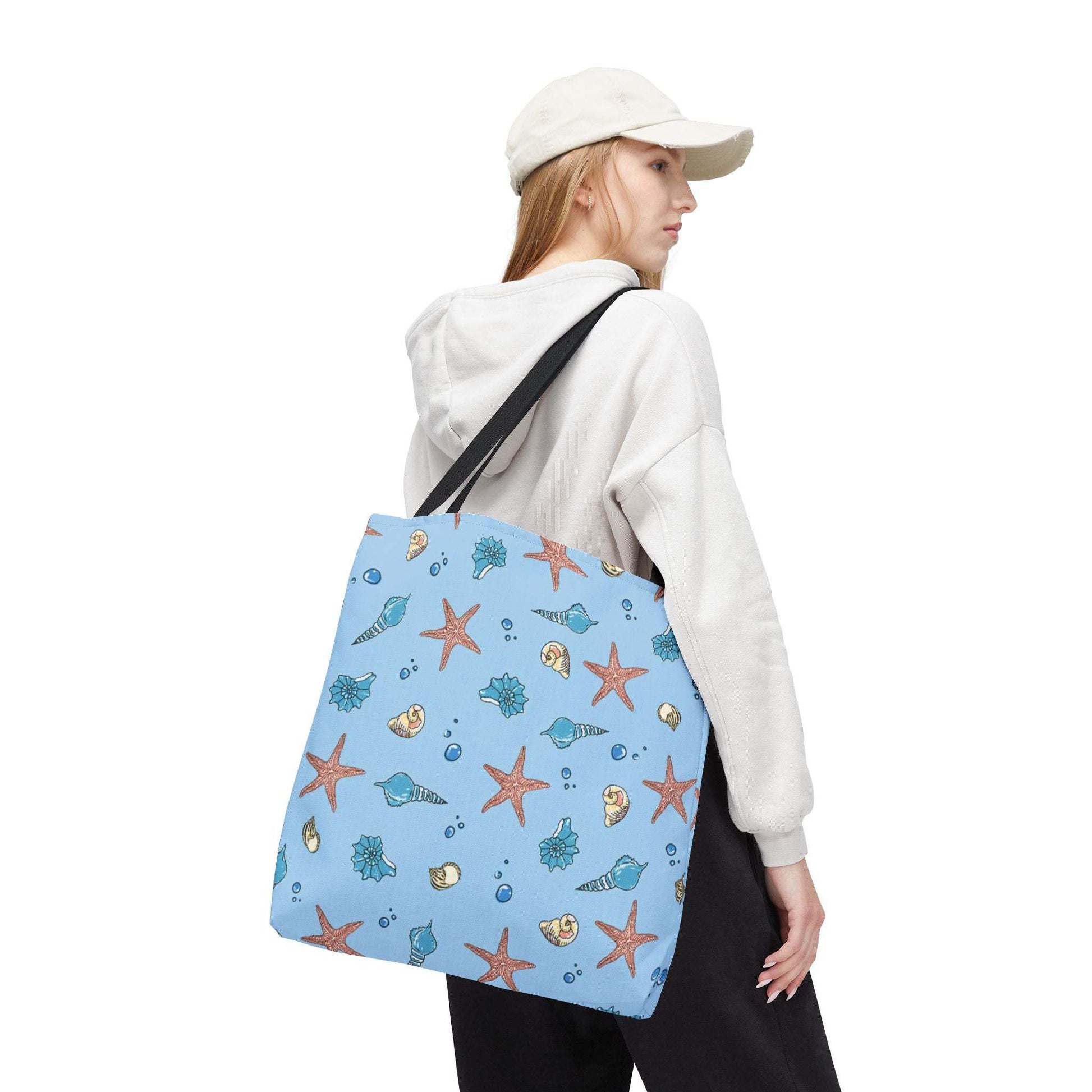 Seashell Pattern Tote Bag