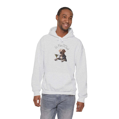 Unisex Heavy Blend Sweatshirt - Cozy 5 O'clock Design