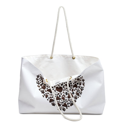 Heart Paws Weekender Bag