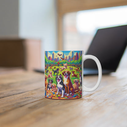 Dogs in The Park Mug 11oz