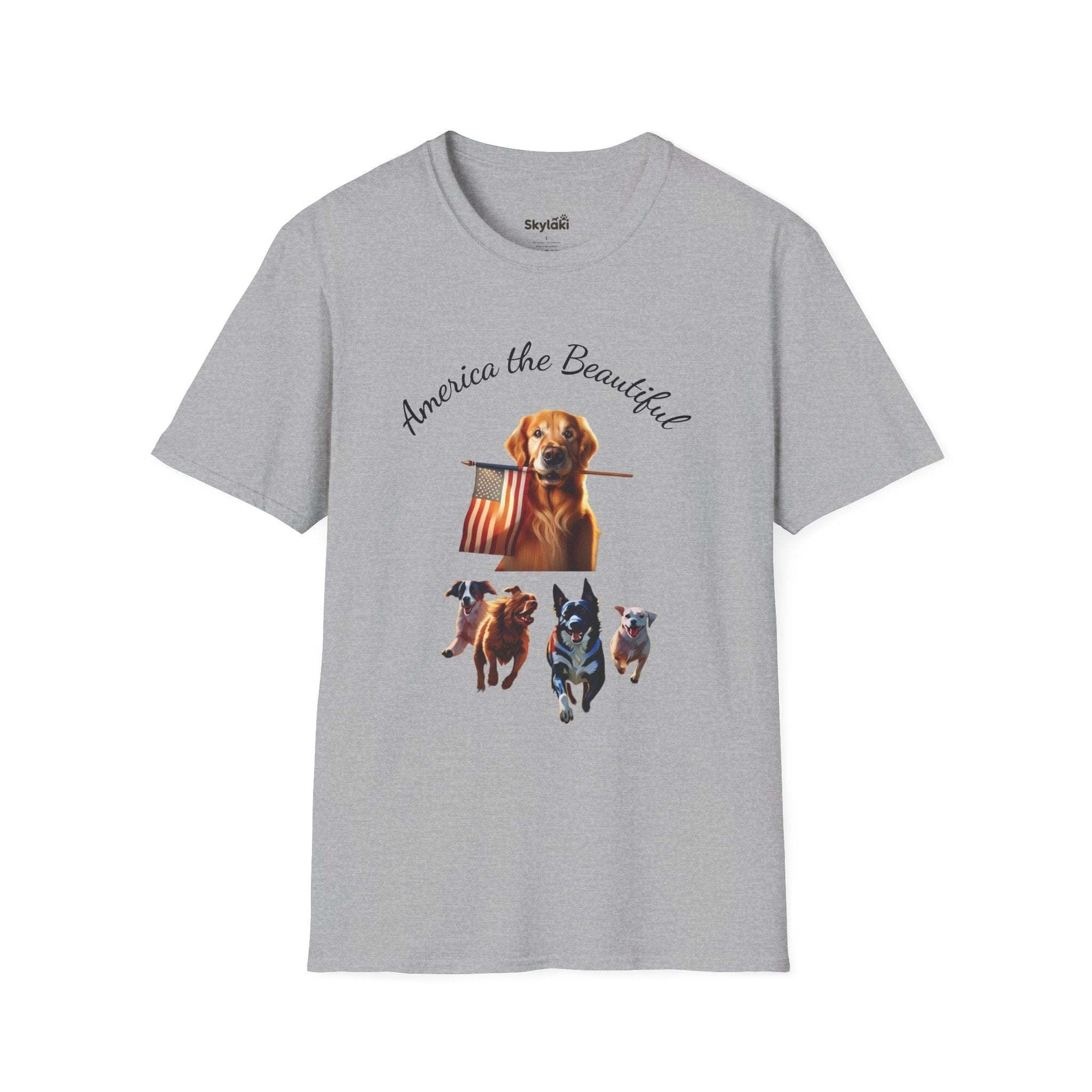 Unisex Soft T shirt - Comfortable & Patriotic Fun Design