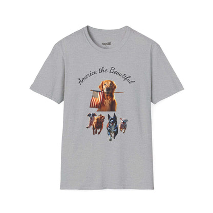 Unisex Soft T shirt - Comfortable & Patriotic Fun Design