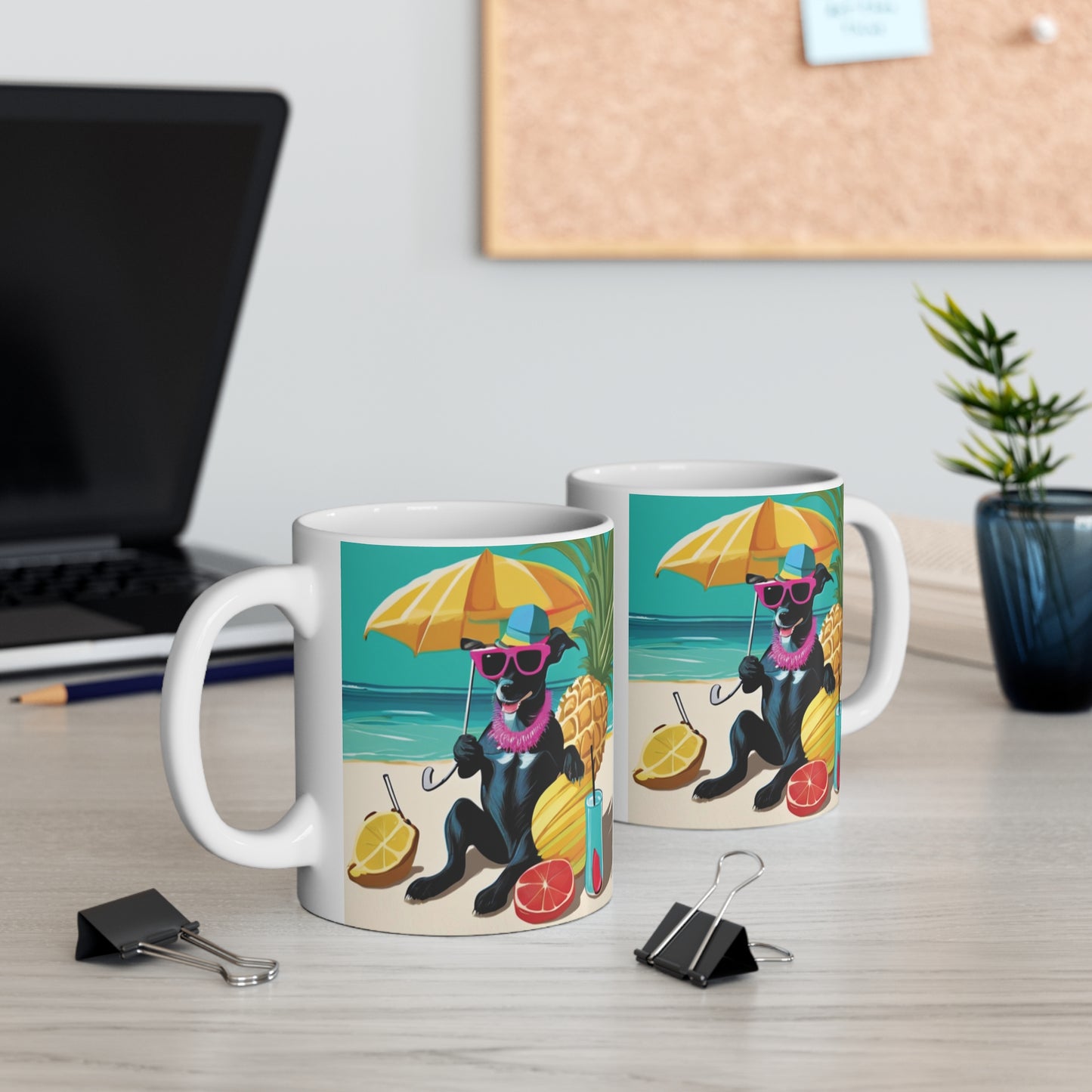 Tropical Pup Mug 11oz