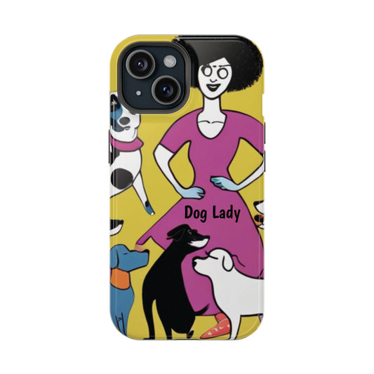 Dog Lady Magnetic Phone Tough Cases