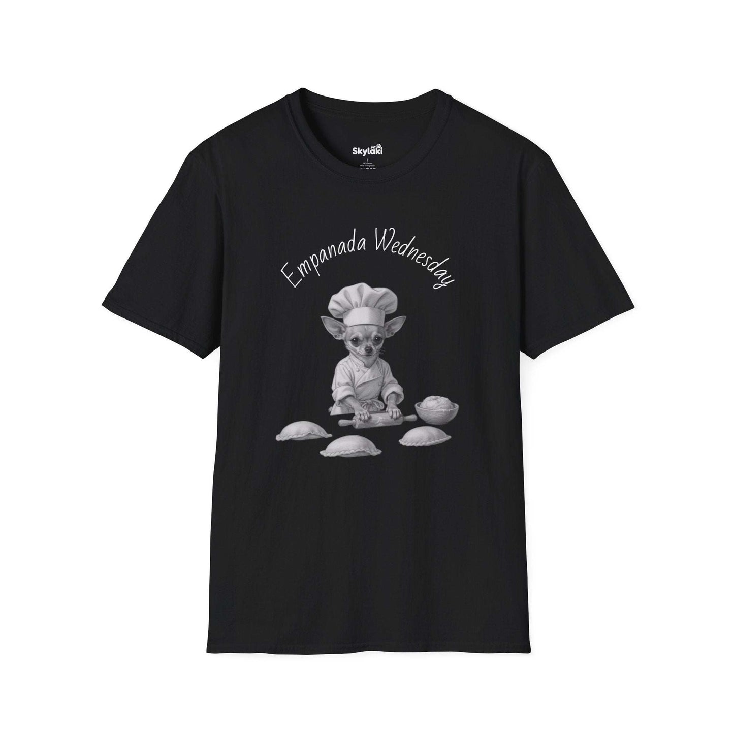 Empanada Wednesday T-Shirt — Cute Dog Chef Graphic Tee