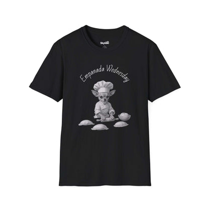 Empanada Wednesday T-Shirt — Cute Dog Chef Graphic Tee