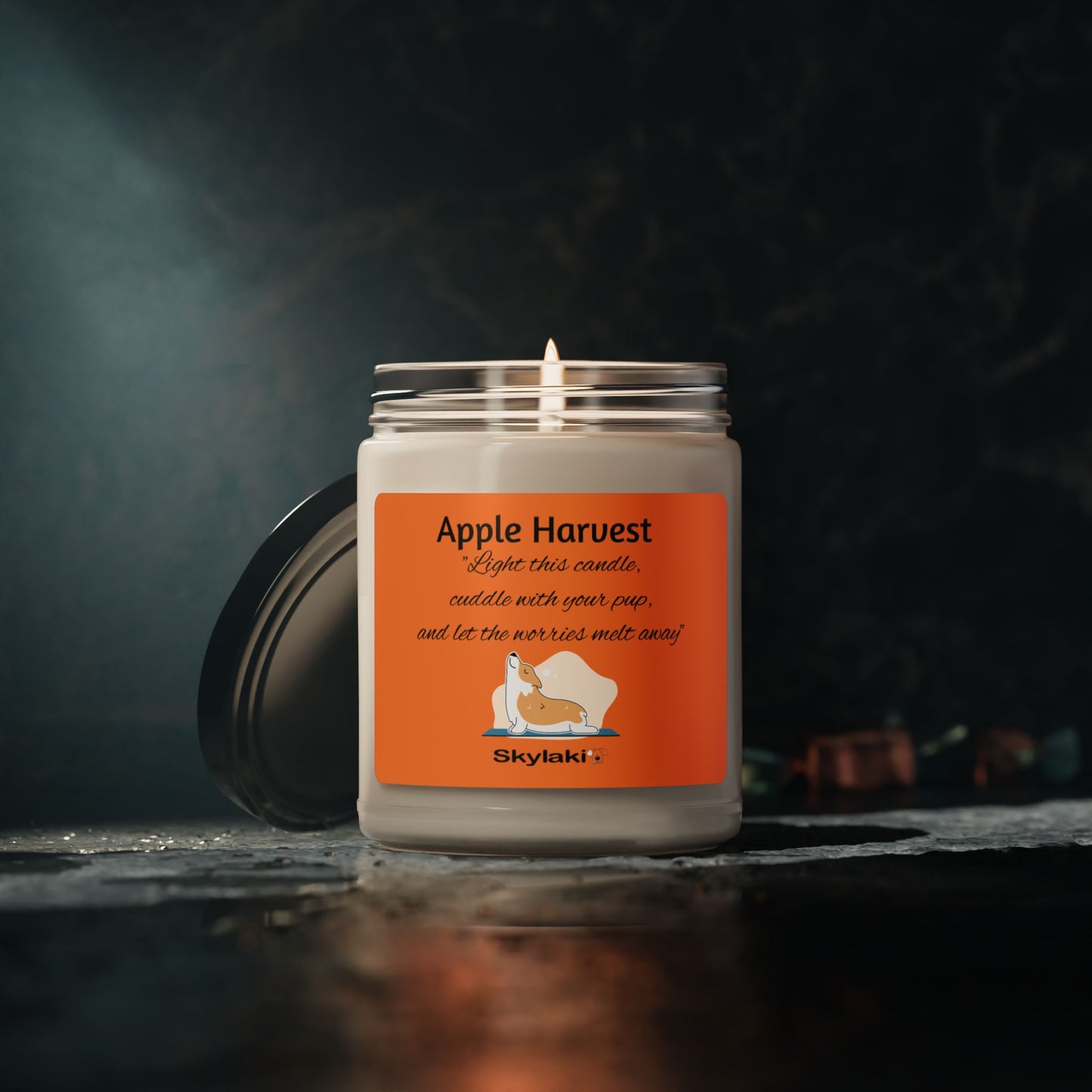 Apple Harvest Scented Soy Candle, 9oz