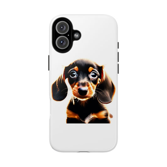 iPhone 16 Weiner Dog Tough Cases