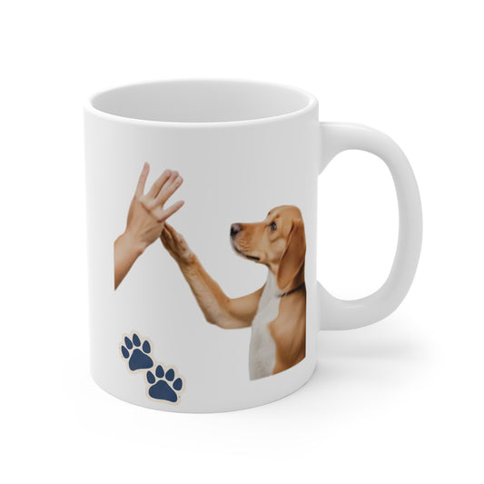 Two Paws Up Mug 11oz