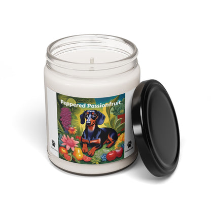 Peppered Passionfruit Scented Soy Candle, 9oz