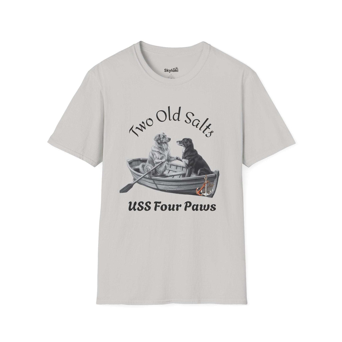 Two Old Salts Boat Dogs Shirt | Nautical Pet Tee for Dog Lovers