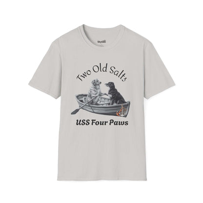 Two Old Salts Boat Dogs Shirt | Nautical Pet Tee for Dog Lovers