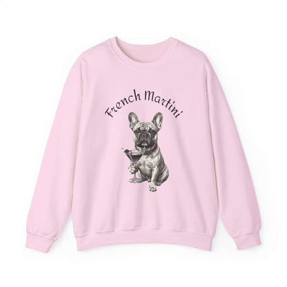 French Martini French Bulldog Sweatshirt – Cozy & Stylish
