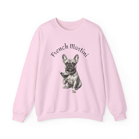 French Martini French Bulldog Sweatshirt – Cozy & Stylish