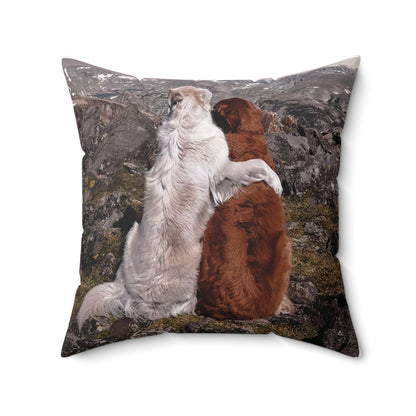 Best Friends Square Pillow