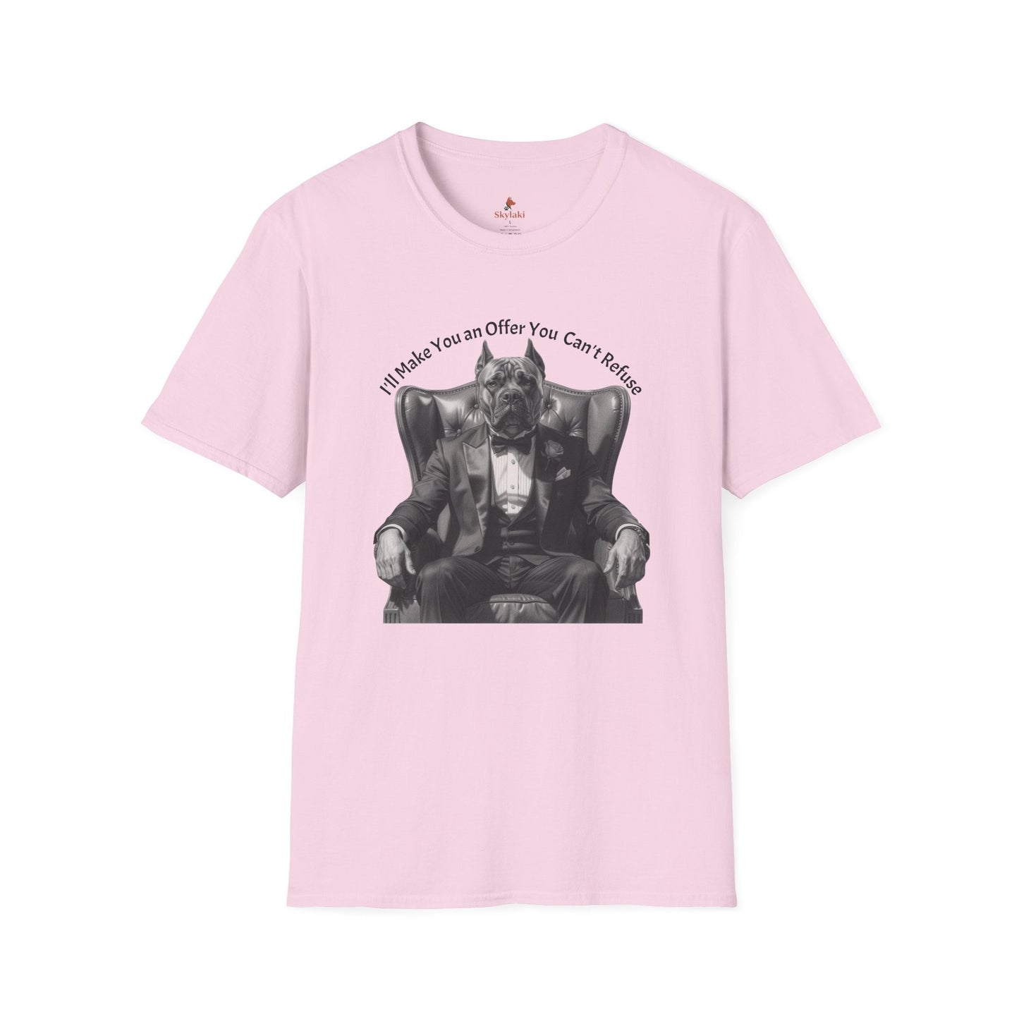 Dogfather T Shirt "Make Me an Offer I Can't Refuse" Graphic Tee