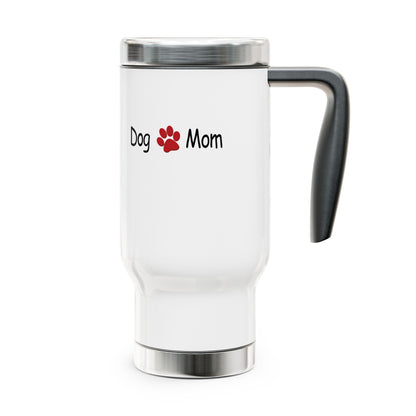 Stainless Steel Travel Mug with Handle, 14oz