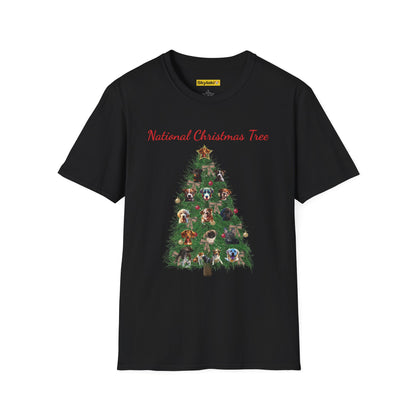 National Christmas Tree Unisex Softstyle T-Shirt